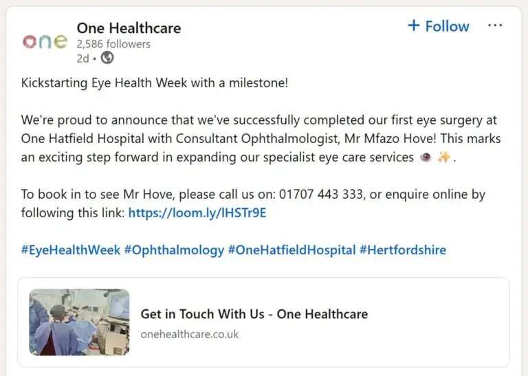 linkedin-one-healthcare